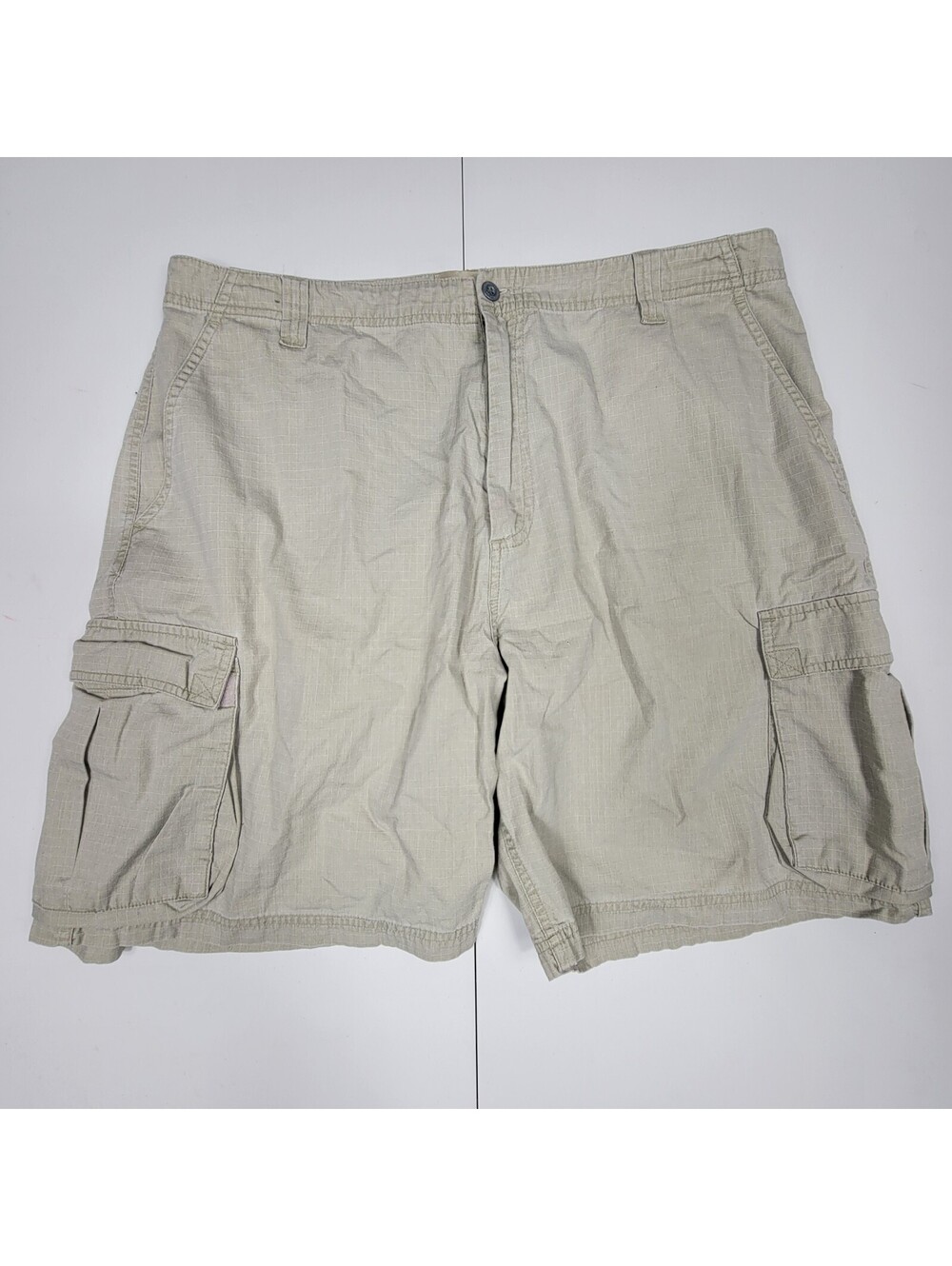 Fieldmaster Men's Khaki Cargo Shorts Size 38 100% Cotton